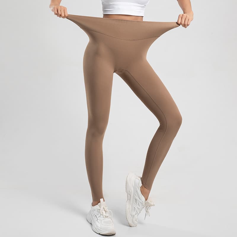 size nude yoga pants, peach beautiful butt pants for women, high waist, abdominal control, sports no T tights