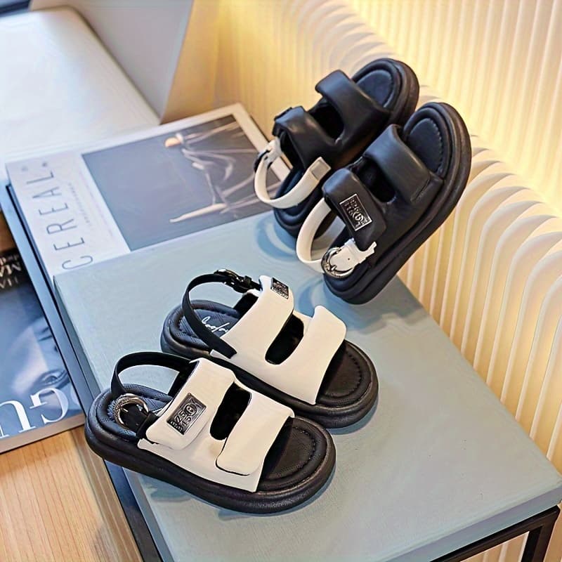 Boys' Sports 2024 Summer New Boys' Soft-soled Non-slip Girls' Casual Beach Shoes Sandals