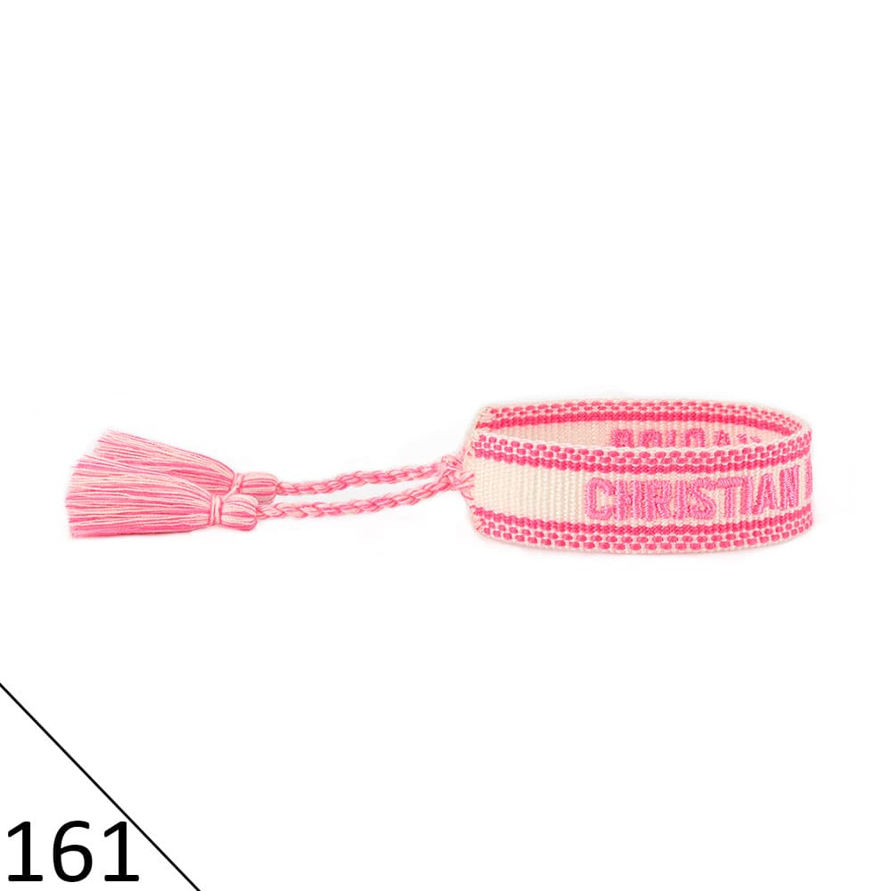 Bracelet unisexe tendance avec lettres tressées