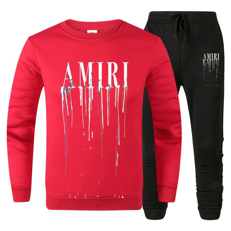 Ensemble pull col rond automne/hiver, nouvelle marque de mode, imprimé, décontracté, ample