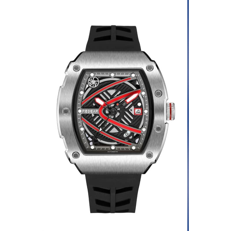 Redear Richard Barrel Style Arm Fashion For Men, Hollowed Out Fully Automatic Waterproof Night Light Men's Nical