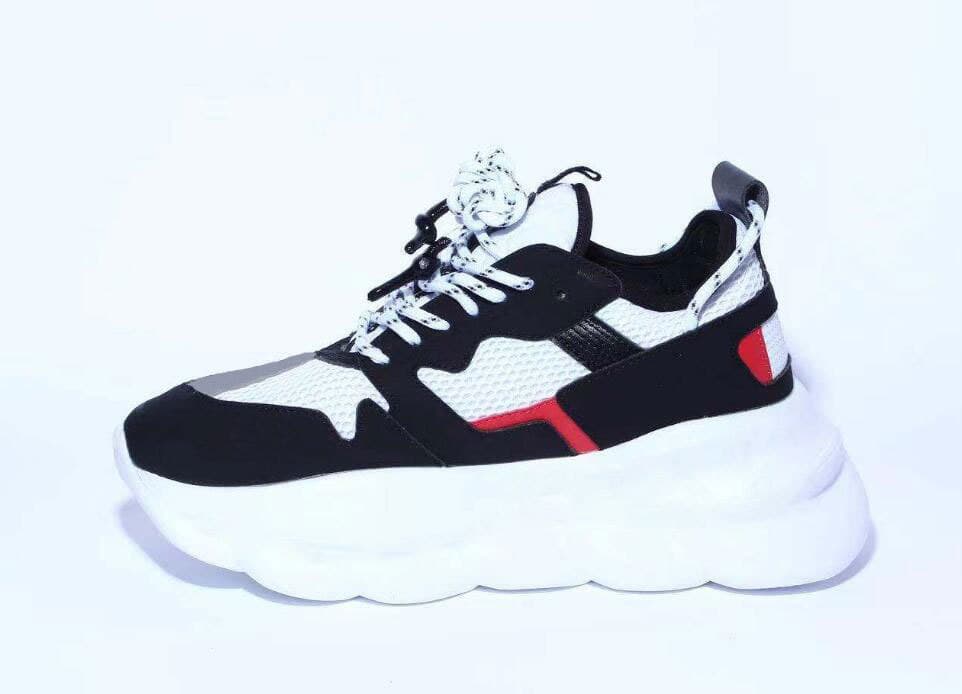Chaussures de sport décontractées, chaîne de commerce extérieur transfrontalier, station européenne, chaussures de papa rétro, semelle épaisse