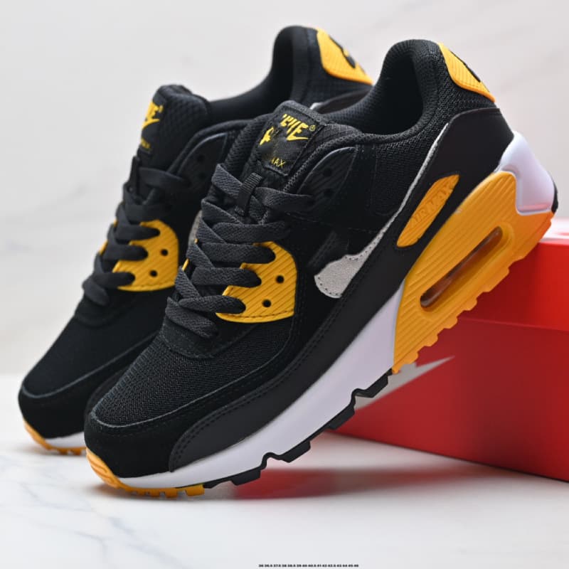 Cross-Border Max90 Retro Air-Cushi - Nouveau modèle color-block polyvalent pour le sport décontracté - Amorti et résistance à l'usure - Neuf