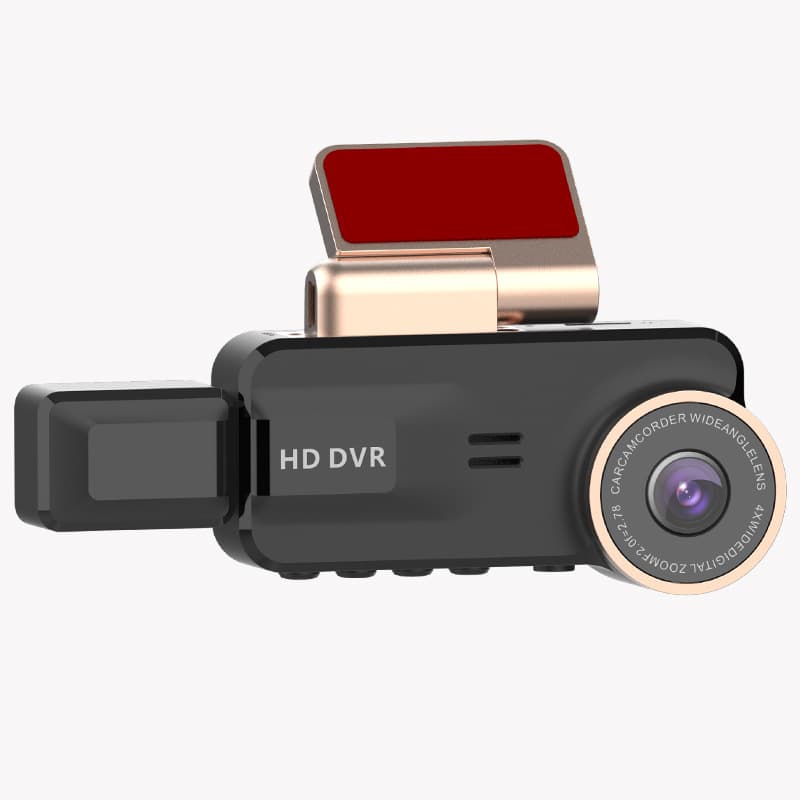 Popular driving recorder 1080p HD night vision dual lens 3.16-inch WiFi mobile phone interconnection recorder GPS
