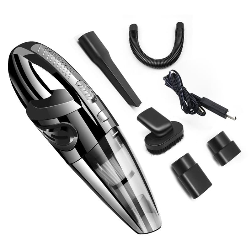 Portable Handheld Car Vacuum Cleaner Wireless High Power Wet And Dry Dust Remover For Home