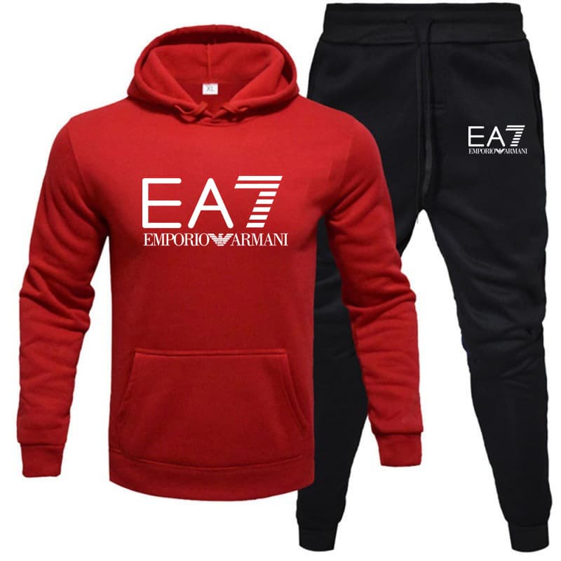 Sweat-shirt à capuche automne et hiver 2024, ensemble de deux pièces de vêtements de sport, pantalon hip-hop pour hommes, vêtements de mode, vêt