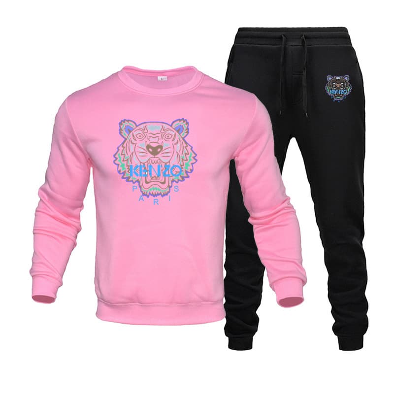 Ensemble de sport Cool coréen pour femmes, mignon, automne/hiver, explosif, étudiant de rue, pull et pantalon épais, ensemble deux pièces tendanc