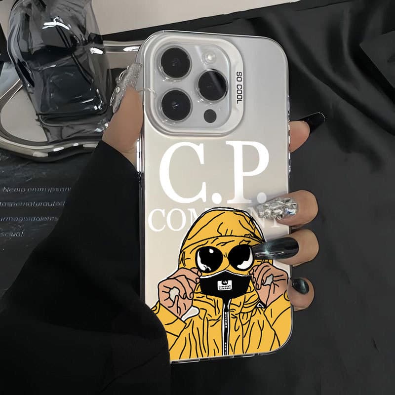 Coque de téléphone portable tendance pour iPhone 15/14/13, motif laser