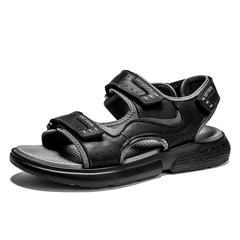 Sandales à semelles souples pour hommes, chaussures de plage antidérapantes, tendance estivale, loisirs, version coréenne