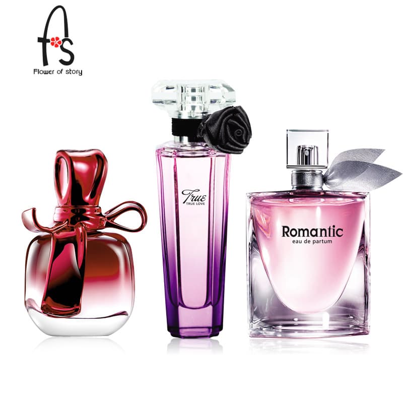 Online Safflower Tale of Things Women's perfume Gift Box Three piece Set Fresh, Natural and Lasting Fragrance