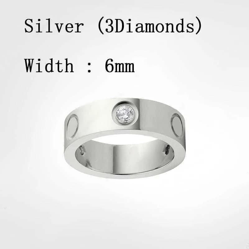 Bague Nail Love pour femme, bague classique de luxe en or pour l'amour et le mariage, avec pochette rouge, inaltérable et hypoallergénique.