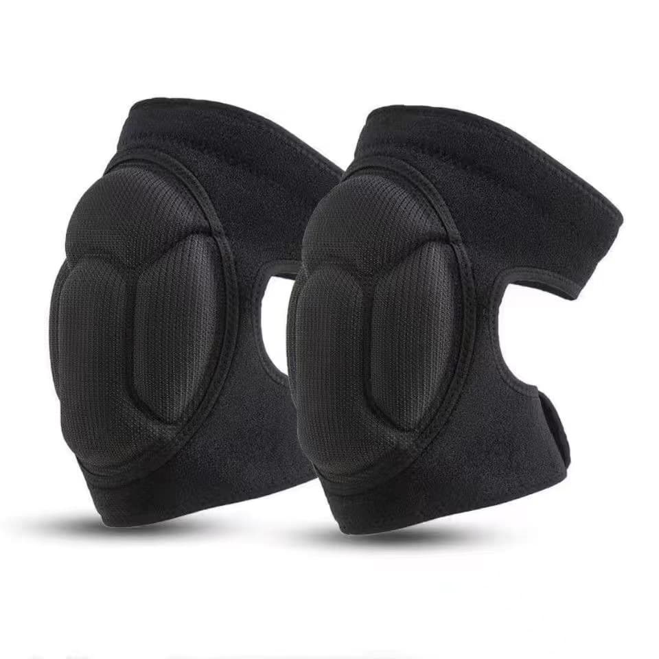Ultra-Soft Turtle Shell Knee Pads For Sports & Outdoor Activities – Anti-Slip Protective Gear For Skiing, Motorcycling, Dance (Black/Grey, XS-XL)​