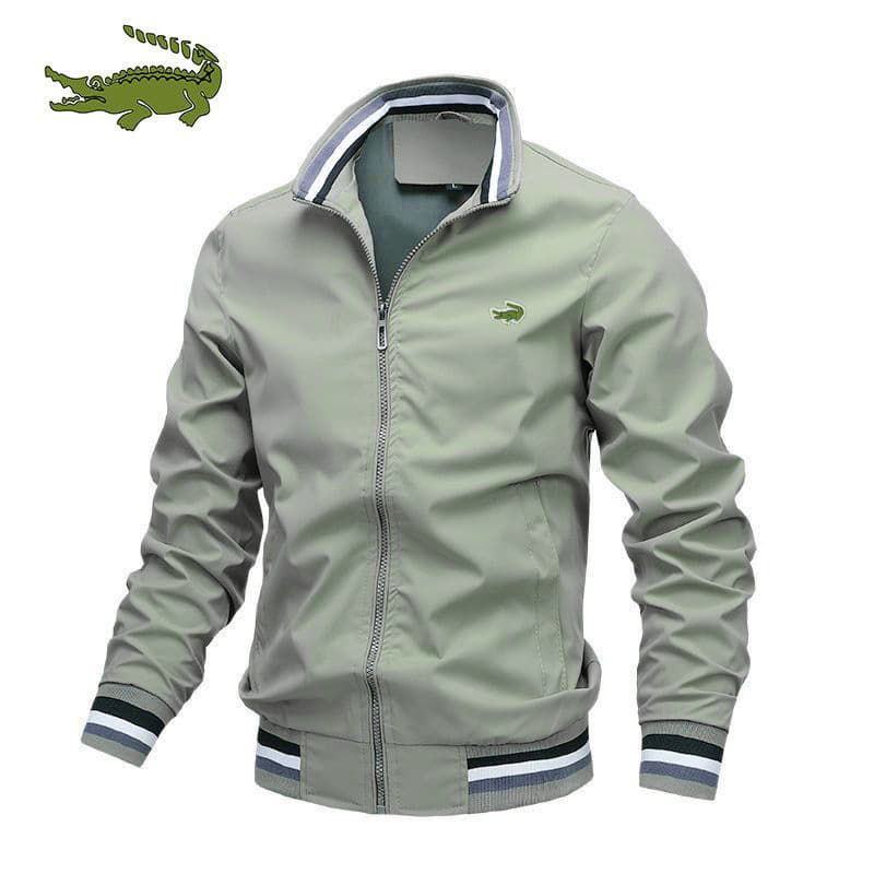 Vente en gros de vêtements pour hommes, nouvelle veste cardigan de couleur unie pour hommes, veste de pilote décontractée, uniforme de baseball