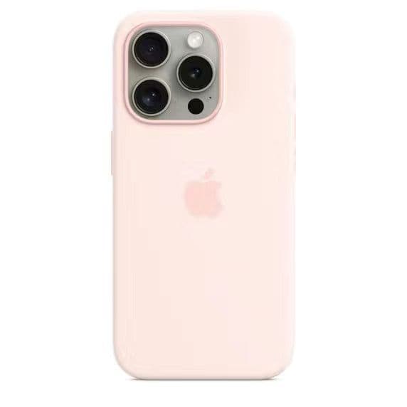 Coque iPhone 15pro avec animation d'attraction magnétique Site officiel 15promax Silicone liquide 15