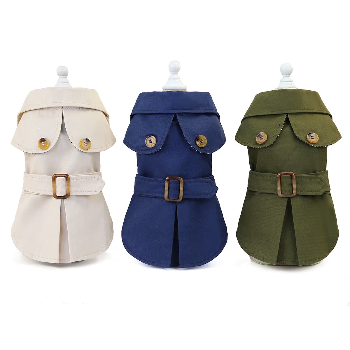 Autumn New Collection 20 Tri Color Windbreaker Small Dog Pet Winter Clothing