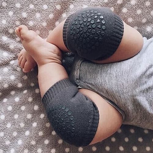 Jinleiou Summer Baby Non-Slip Crawling Knee Pads Environmental Knee Protection Sheath