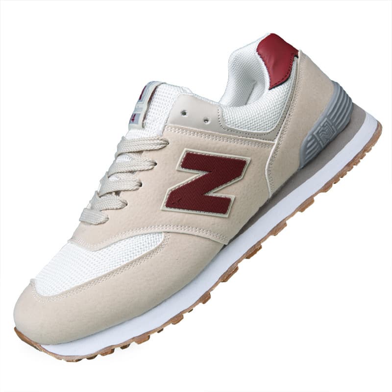 Nouveau modèle 574 Couple Casual Live Fashion Trend N-Word Sports Chaussures de course 2025