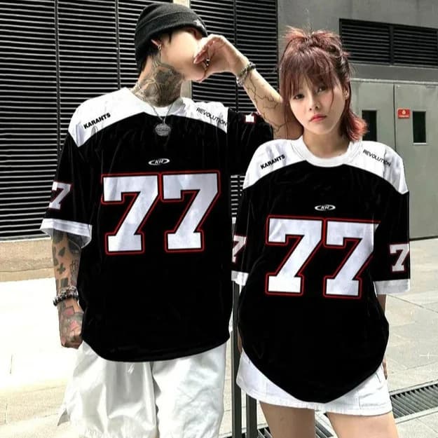 Men's Clothing Retro Short Sleeved Sports High Street Casual Hip Hop Sports T Shirt