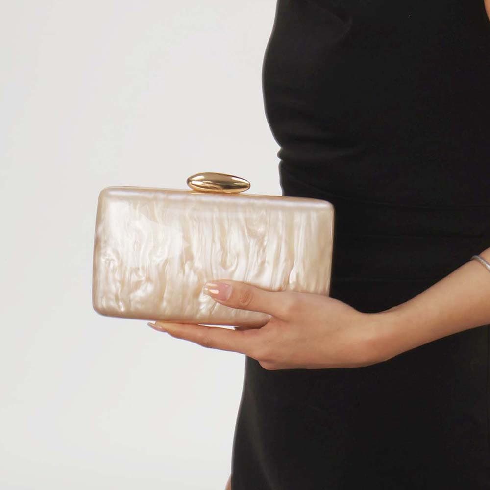 Women's Handbag Acrylic Bag Fashion Clutch Bag Dinner Wedding Bag One Shoulder Diagonal Bag