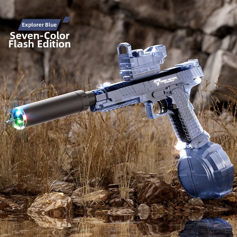 Battle Master 2011 Ice Wolf Electric Rapid Fire Water Gun Fire Breathing Pig Children's Toy For Summer