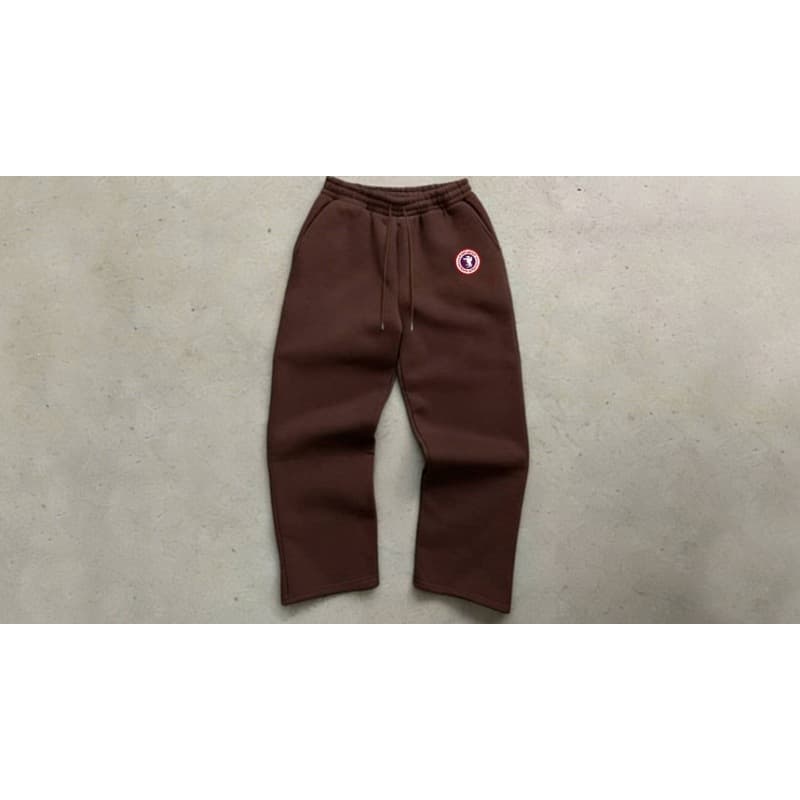 Ensemble cardigan/sweat-shirt doublé polaire pour homme, veste à capuche imprimée style américain, pantalon de survêtement à jambes larges, deu