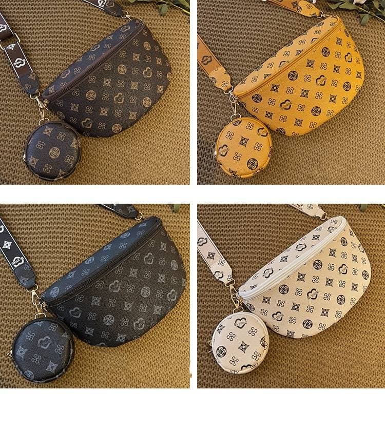Light luxury fashion Fanny pack crossbody bag women's bag New women's shoulder bag