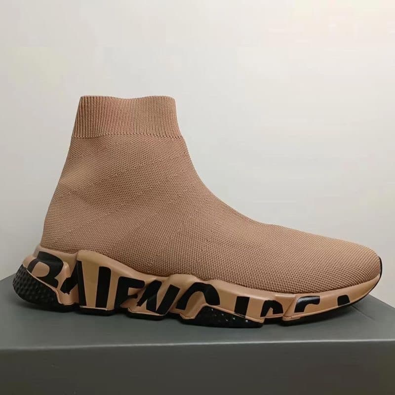Baskets chaussettes en tricot exclusives, respirantes, flexibles, chaussures de course athlétiques de luxe, unisexes