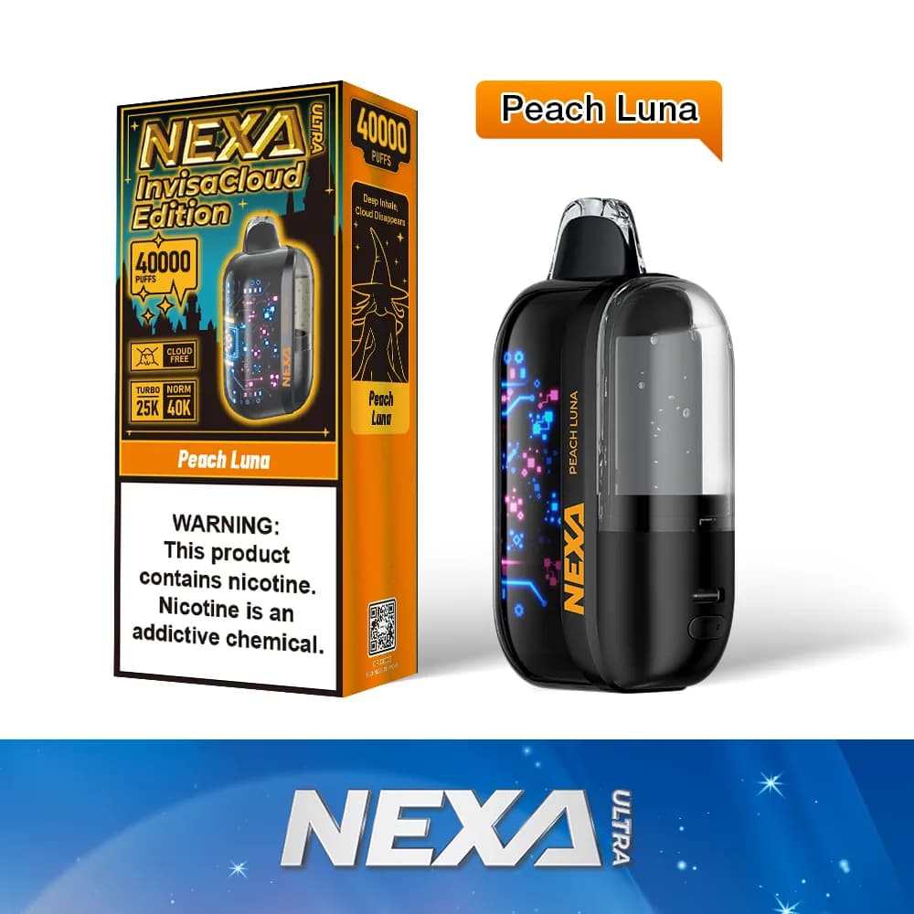 Kit de vape jetable Nexa Ultra 40K 800 mAh 20 ml (40 000 bouffées) (entrepôt UE)