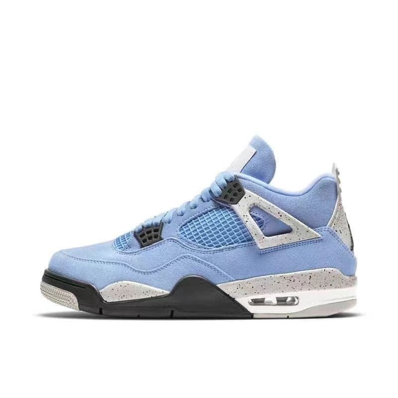 Chaussures de basket-ball 4s Bred chaussures de sport métalliques blanc noir ciment chat royauté champignon hommes formateur rétro 4 femmes chauss