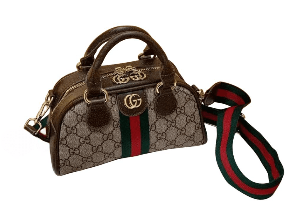 Sac de bowling à bandoulière imprimé lettre tendance de mode de luxe