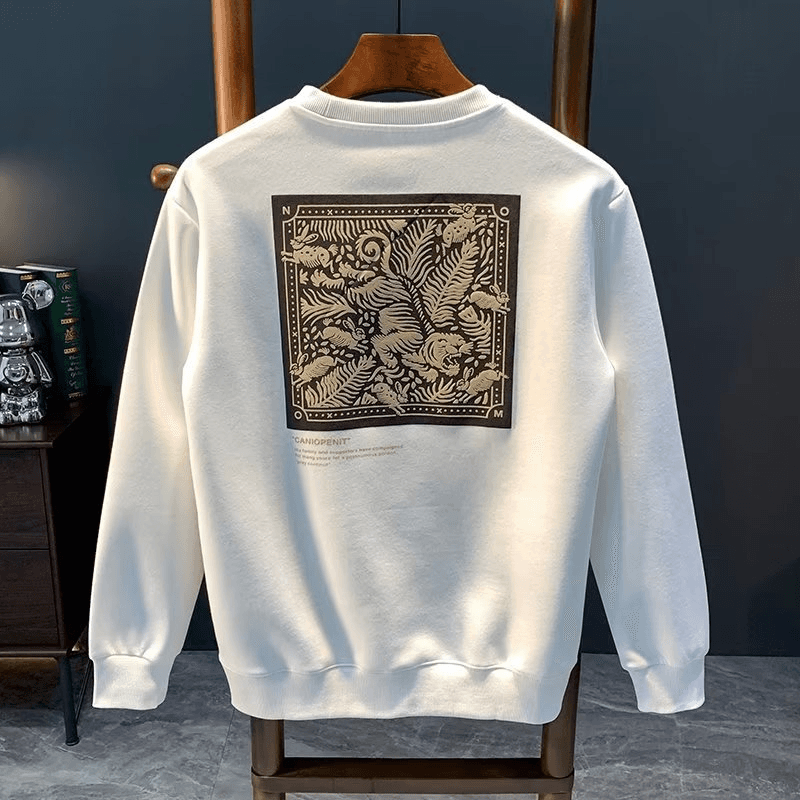 Men's Versatile Slim Fit Crew Neck Top