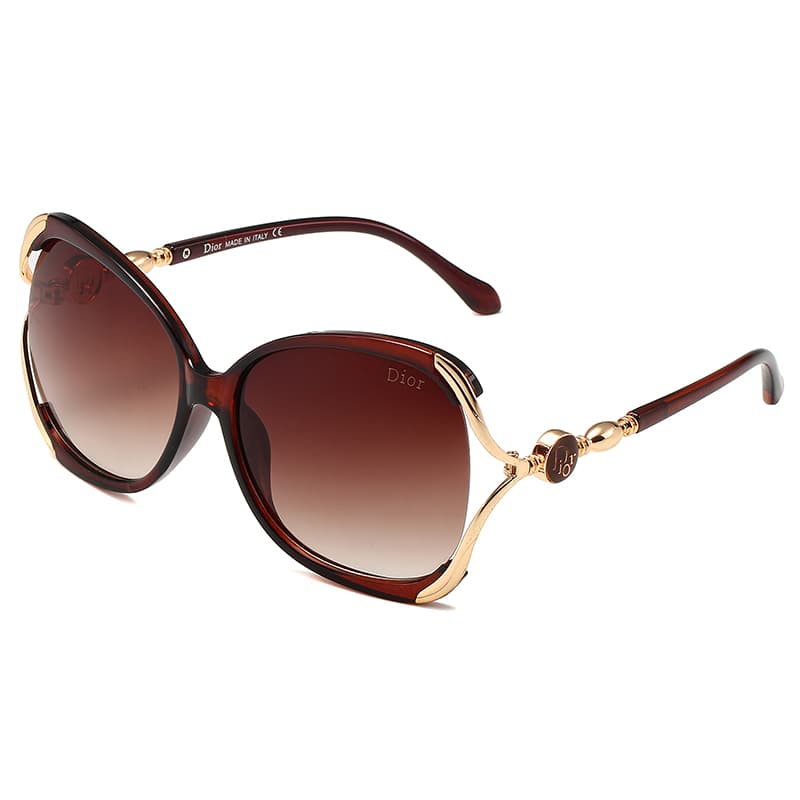 Lunettes de soleil unisexes à monture large et œil de chat, style vintage, tendance