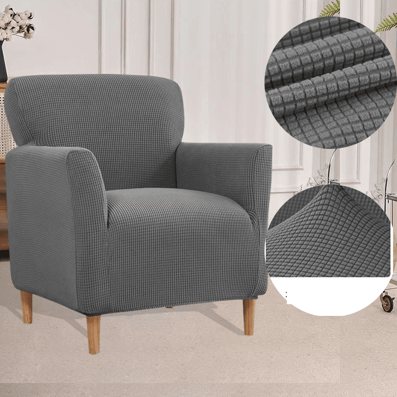 Polar fleece old-fashioned single sofa cover all-inclusive small single Elastic lazy seat sofa cover