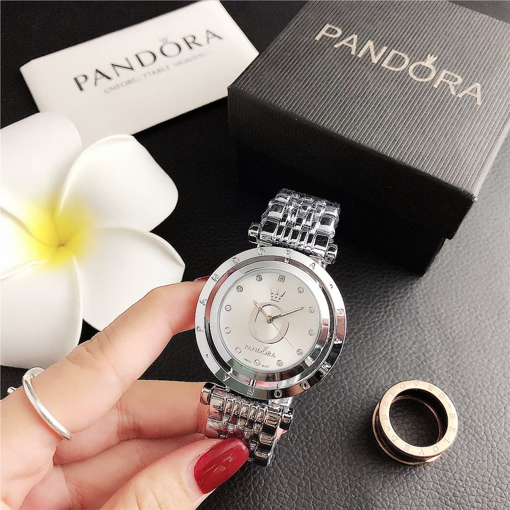 Montre à quartz simple et créative pour femme
