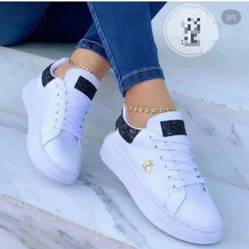 Women's Shoes Casual Sports Small White Shoes Viscose Round Head Sneakers Student Shoes