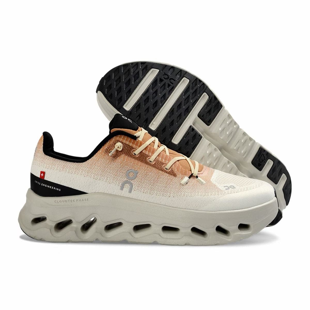 Chaussures de sport légères Cloud-Tech, semelle amortissante creuse, mesh respirant, lacets, modèle unisexe