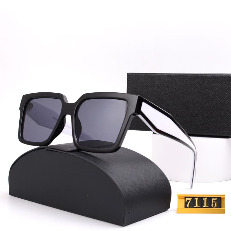 Fashionable square frame 2024 new high-end sunglasses for men and women