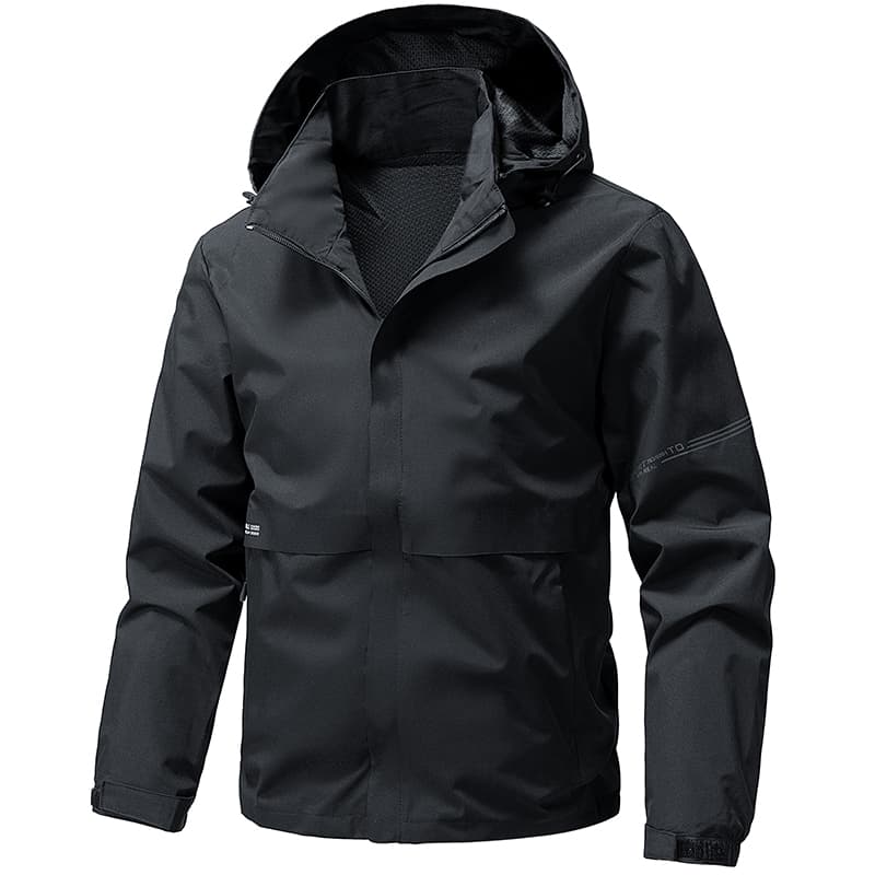 High Quality Hooded Sports Jackets Male Autumn Fashion Outdoor Coats High Quality Waterproof Hiking Warm Cotton Men's Jackets