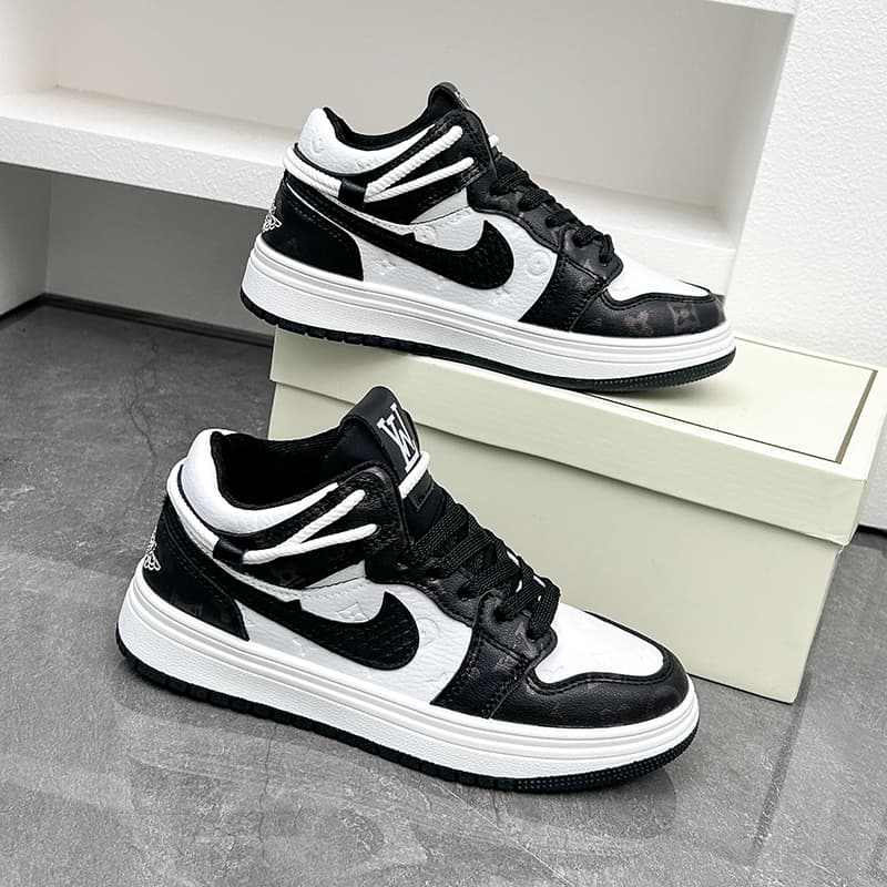 De nouvelles marques de luxe et de sport lancent conjointement des chaussures décontractées à la mode, avec une production haut de gamme et détai