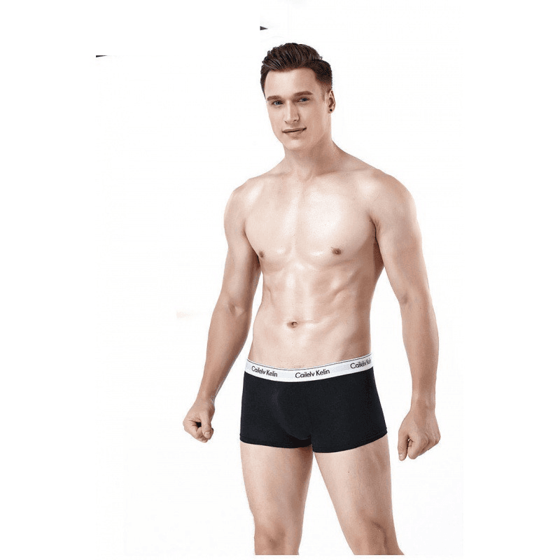 Sous-vêtements pour hommes, boxers en pur coton respirants