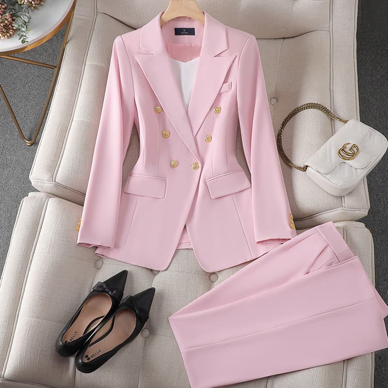 Women's fashionable formal suit High-end temperament goddess style suit formal suit