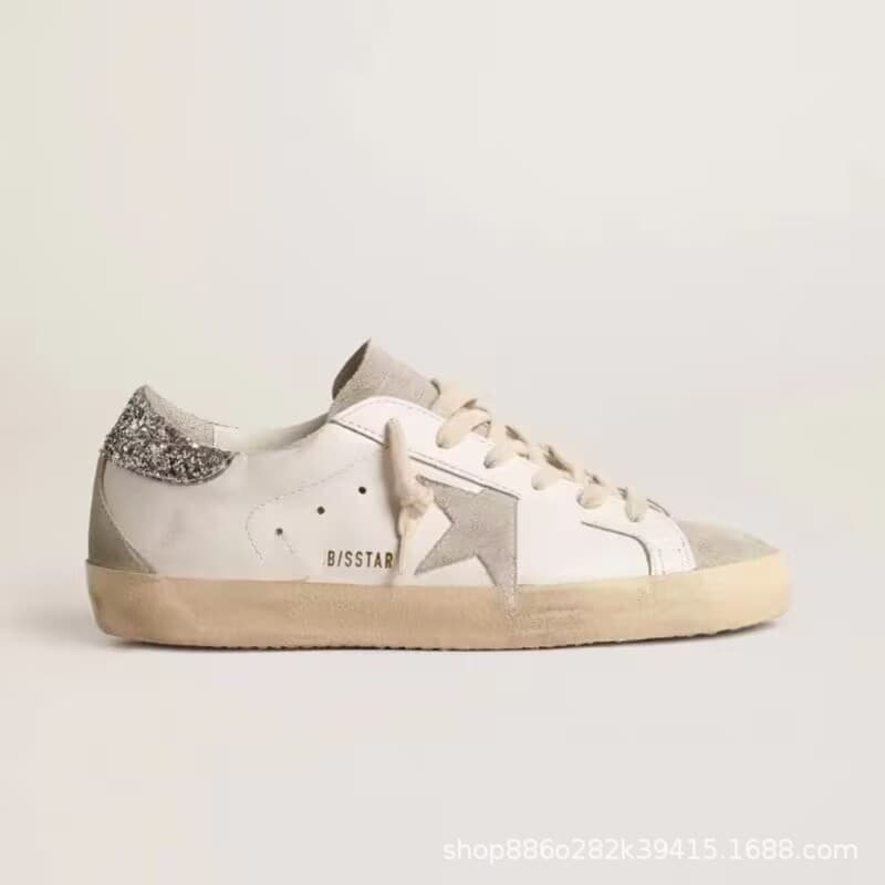Baskets plates unisexes blanches en cuir véritable, style coréen, chaussures décontractées et confortables