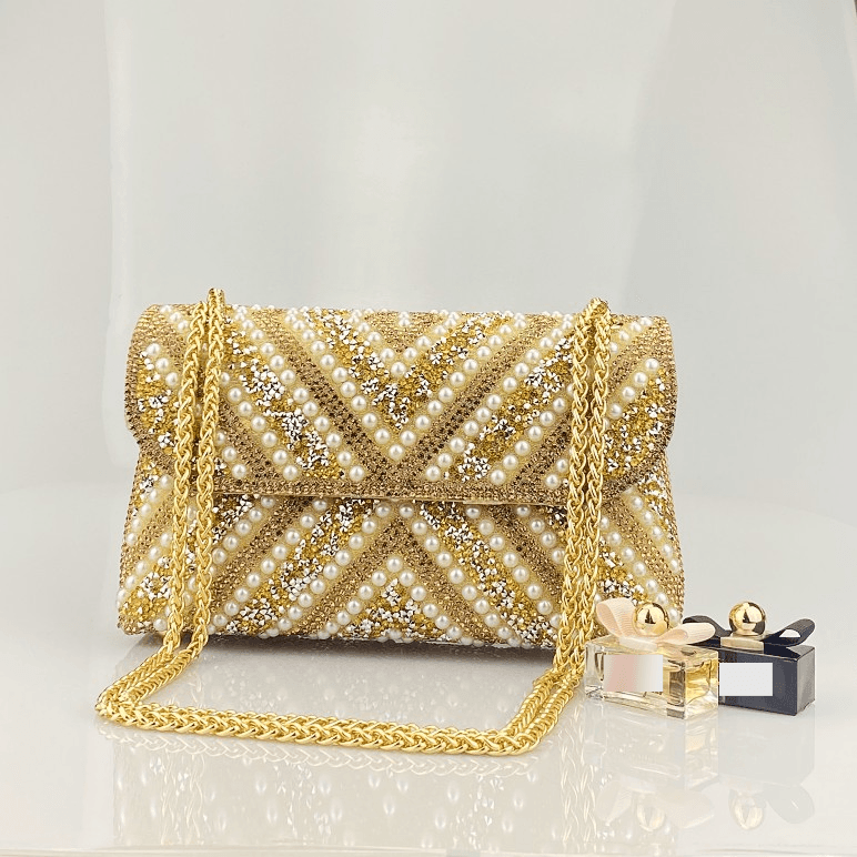 Women’s Bags New Retro Evening Dresses Celebrity Rhinestones Armpit Clutch Bags Diamond Studded Colored Diamond Chain Cheongsam Dinner
