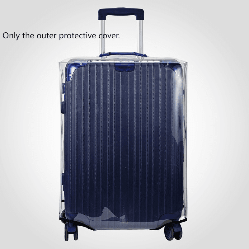 Housse de protection pour valise, transparente, étanche, épaisse, résistante à l'usure, pour valises de 20/24/26/28 pouces