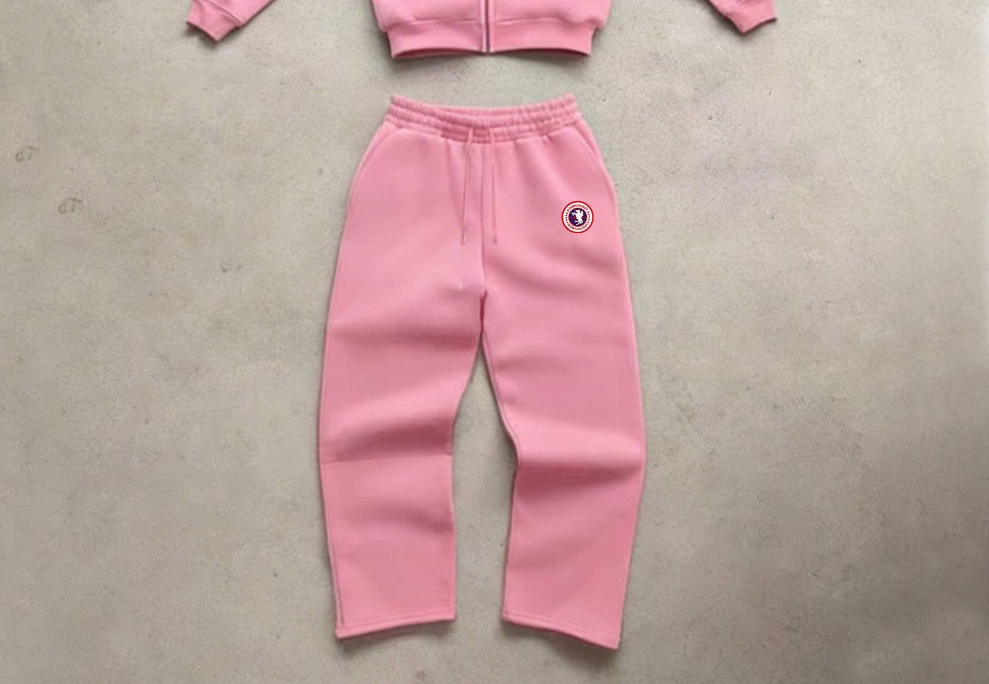 Ensemble sweat à capuche et jogging streetwear homme 2026 - Pull oversize imprimé, tenue décontractée