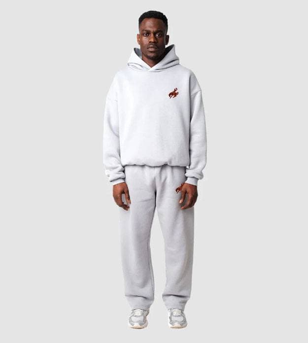 [UrbanPony] Printed Hoodie Set - Streetwear | Unisex Casual Outfit