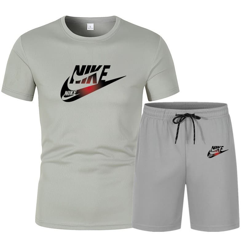 2023 été hommes ensemble imprimé à manches courtes T-shirt décontracté sport Jogging Shorts ensemble mode rue mode marque vêtements