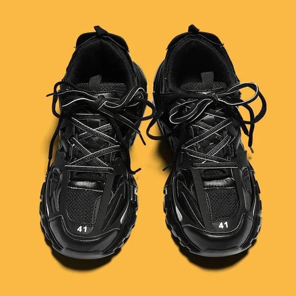 Designer Femmes Hommes Casual Chaussures Track 3.0 LED Sneaker Éclairé Gomma Cuir Entraîneur Nylon Imprimé Plate-Forme Baskets Hommes