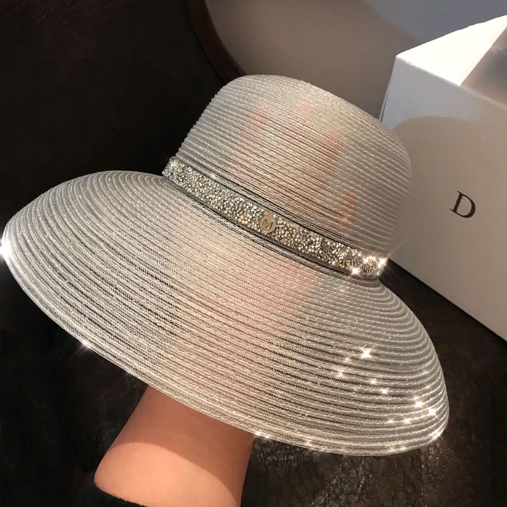 Summer Women's Foldable Beach Hat Versatile Travel Sun Protection UV Protection Straw Hat