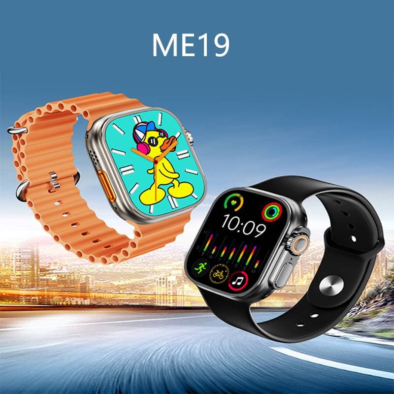 Men's/Women's Smart Watch, Wireless Phone Answering, Health and Fitness Tracker, Pedometer, Over 100 Exercise Modes, Comes with 2 Straps